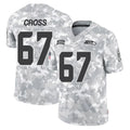 Tocy S.Seahawks #67 Charles Cross Player Arctic Camo Limited Salute To Service Home Game Stitched Jerseys