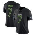 Tocy S.Seahawks #7 Uchenna Nwosu Player Black Impact Limited Home Game Stitched Jerseys