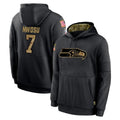 Tocy S.Seahawks #7 Uchenna Nwosu Player Black Salute to Service Hoodies Limited Game Stitched Jerseys