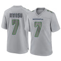 Tocy S.Seahawks #7 Uchenna Nwosu Player Gray Atmosphere Fashion Home Game Stitched Jerseys
