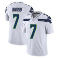 Tocy S.Seahawks #7 Uchenna Nwosu Player White Limited Vapor Untouchable Home Game Stitched Jerseys