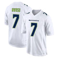 Tocy S.Seahawks #7 Uchenna Nwosu Player White Tundra Fashion Home Game Stitched Jerseys