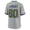 tocy S.Seahawks #80 Steve Largent Player Wolf Gray Rivalries Collection Game Stitched Jerseys