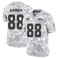 Tocy S.Seahawks #88 AJ Barner Player Arctic Camo Limited Salute To Service Home Game Stitched Jerseys