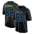 Tocy S.Seahawks #88 AJ Barner Player Black Limited Fashion Home Game Stitched Jerseys