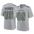 Tocy S.Seahawks #88 AJ Barner Player Gray Atmosphere Fashion Home Game Stitched Jerseys