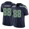 Tocy S.Seahawks #88 AJ Barner Player Navy Limited Vapor F.U.S.E. Home Game Stitched Jerseys