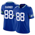 Tocy S.Seahawks #88 AJ Barner Player Royal Limited Throwback Vapor F.U.S.E. Home Game Stitched Jerseys