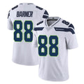 Tocy S.Seahawks #88 AJ Barner Player White Limited Vapor Untouchable Home Game Stitched Jerseys