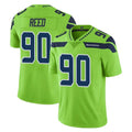 Tocy S.Seahawks #90 Jarran Reed Player Green Limited Color Rush Home Game Stitched Jerseys