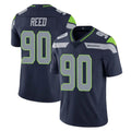 Tocy S.Seahawks #90 Jarran Reed Player Navy Limited Vapor Untouchable Home Game Stitched Jerseys