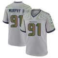 Tocy S.Seahawks #91 Byron Murphy II Player Grey 2025 Rivalries Collection Home Game Stitched Jerseys