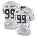 Tocy S.Seahawks #99 Leonard Williams Player Arctic Camo Limited Salute To Service Home Game Stitched Jerseys