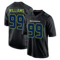 Tocy S.Seahawks #99 Leonard Williams Player Black Limited Fashion Home Game Stitched Jerseys