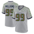 Tocy S.Seahawks #99 Leonard Williams Player Grey 2025 Rivalries Collection Home Game Stitched Jerseys