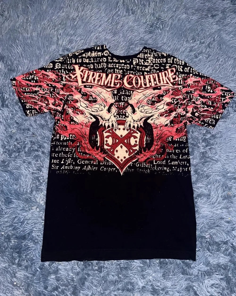 Cheap T-shirt Jerseys European and American men's summer fashion skull letter print comfortable and breathable round neck T-shirt outdoor street top