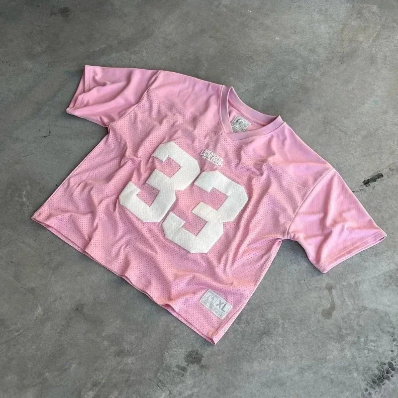 Cheap T-shirt Jerseys Harajuku Hip Hop Vintage Sweatshirts Print Graphic T Shirts Men Clothing Street Oversized T Shirt Casual Y2k Top Mens Clothes