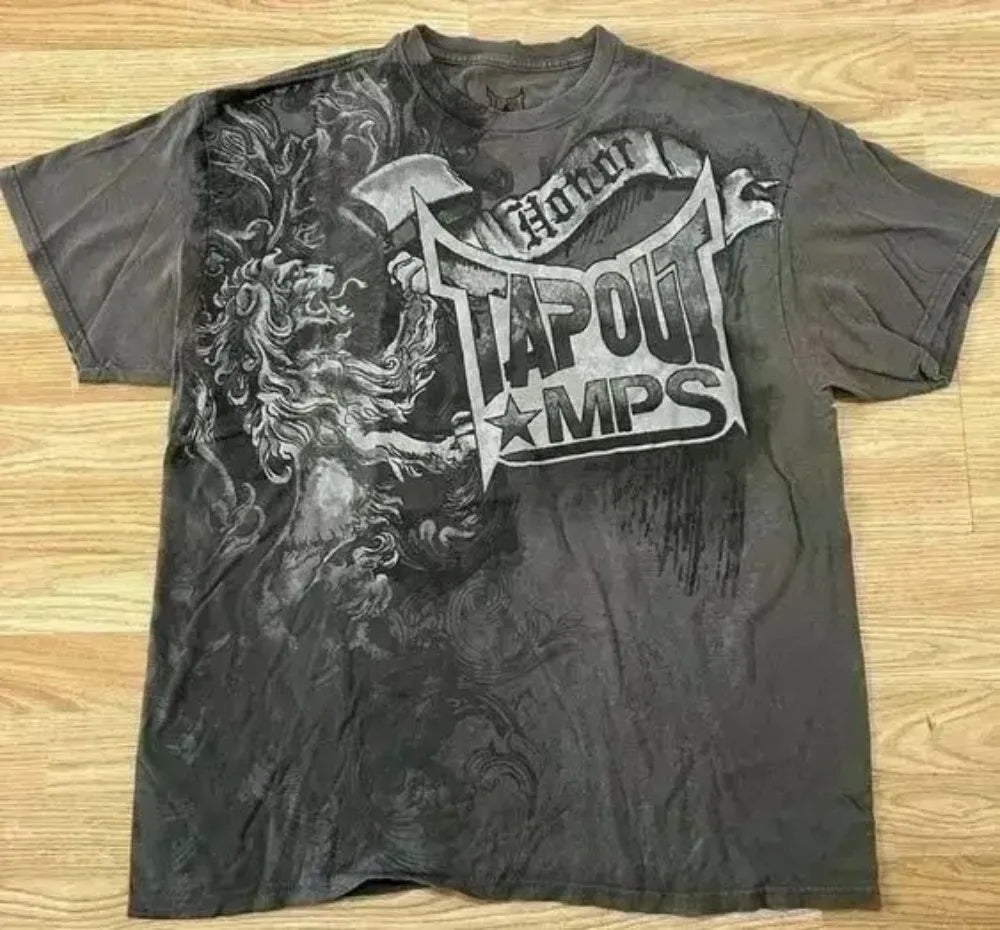 Cheap T-shirt Jerseys new summer fashion letter skull print comfortable and breathable round neck T-shirt outdoor street top