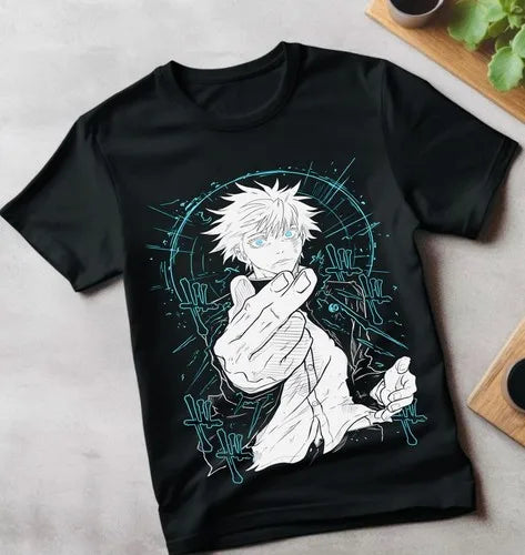 Cheap T-shirt Jerseys Gojo Satoru T-Shirt Jujutsu Kaisen Sukuna Megumi Itadori Gift Shirt All Sizes