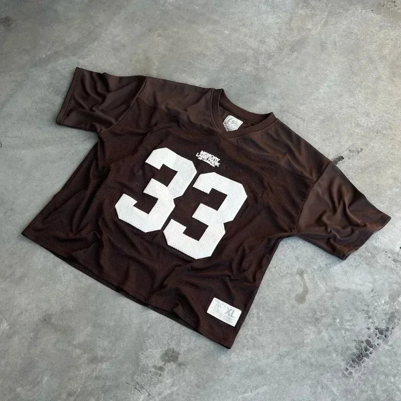 Cheap T-shirt Jerseys Harajuku Hip Hop Vintage Sweatshirts Print Graphic T Shirts Men Clothing Street Oversized T Shirt Casual Y2k Top Mens Clothes