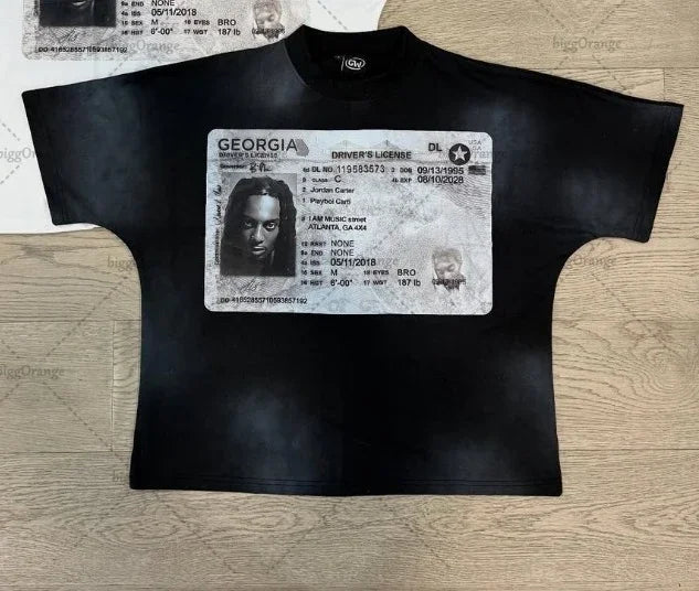 Cheap T-shirt Jerseys Harajuku Hip Hop Vintage Sweatshirts Print Graphic T Shirts Men Clothing Street Oversized T Shirt Casual Y2k Top Mens Clothes