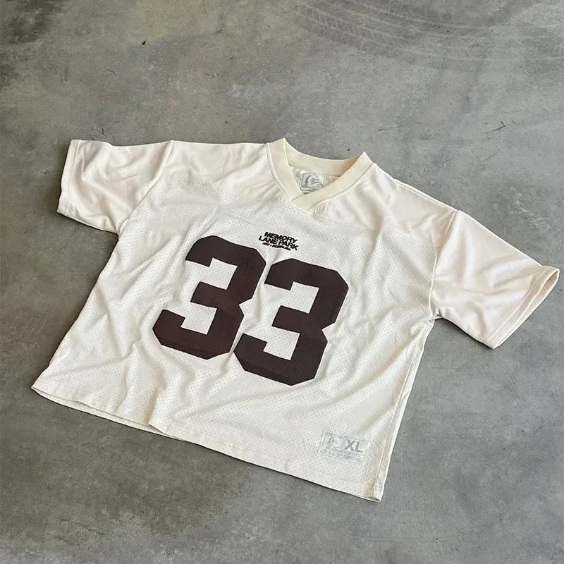 Cheap T-shirt Jerseys Harajuku Hip Hop Vintage Sweatshirts Print Graphic T Shirts Men Clothing Street Oversized T Shirt Casual Y2k Top Mens Clothes