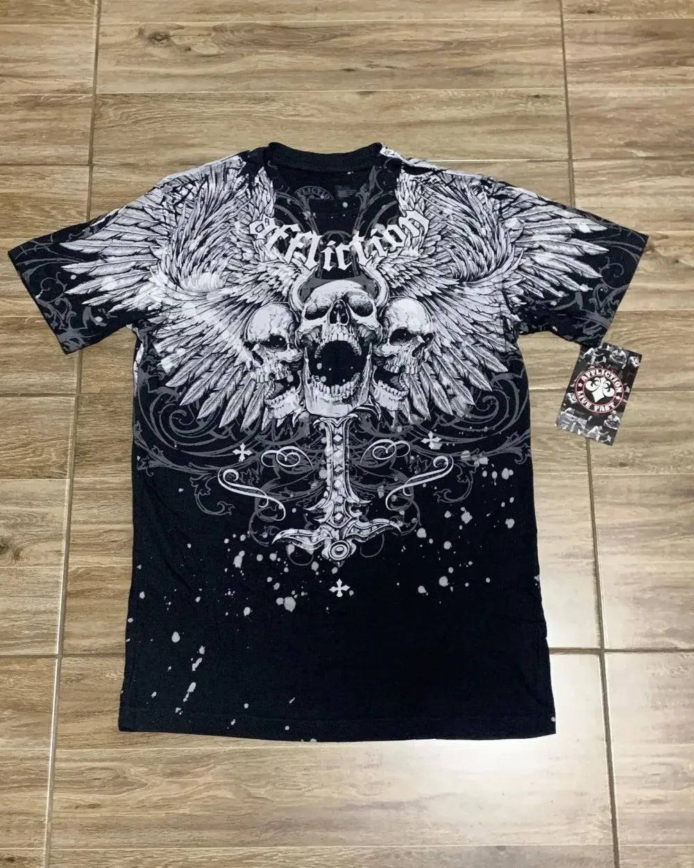 Cheap T-shirt Jerseys Summer Men's Breathable Round Neck T-shirt Y2K Retro Clothing Punk Hip Hop Pattern Printed Outdoor Fashion Top