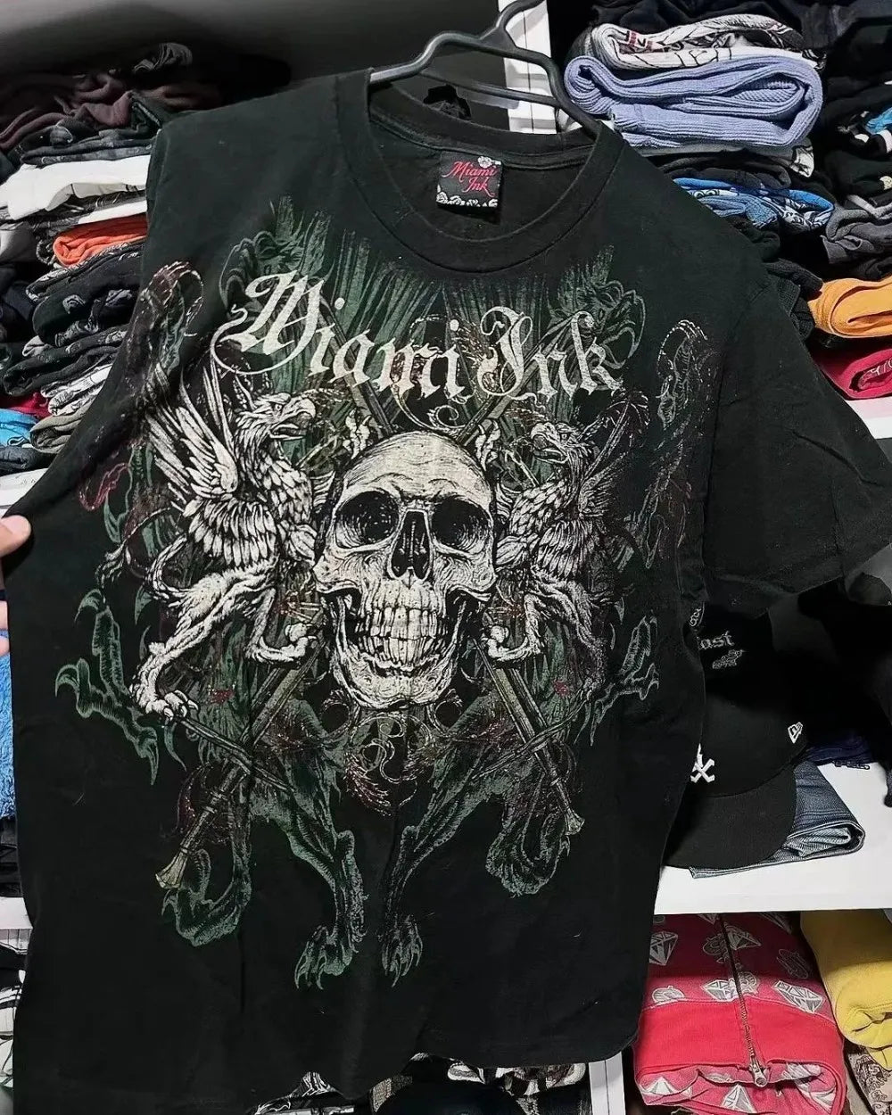 Cheap T-shirt Jerseys Summer Men's Breathable Round Neck T-shirt Y2K Retro Clothing Punk Hip Hop Pattern Printed Outdoor Fashion Top