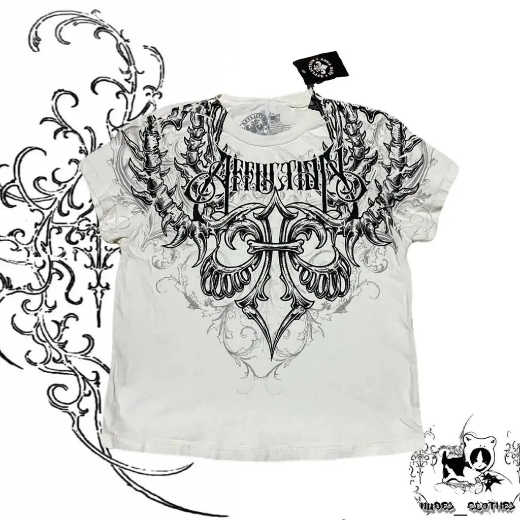 Cheap T-shirt Jerseys New men's summer fashion Gothic letter skull print soft and breathable round neck T-shirt outdoor street top
