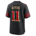 tocy SF.49ers #11 Brandon Aiyuk 2025 Rivalries Collection Game Stitched Jerseys