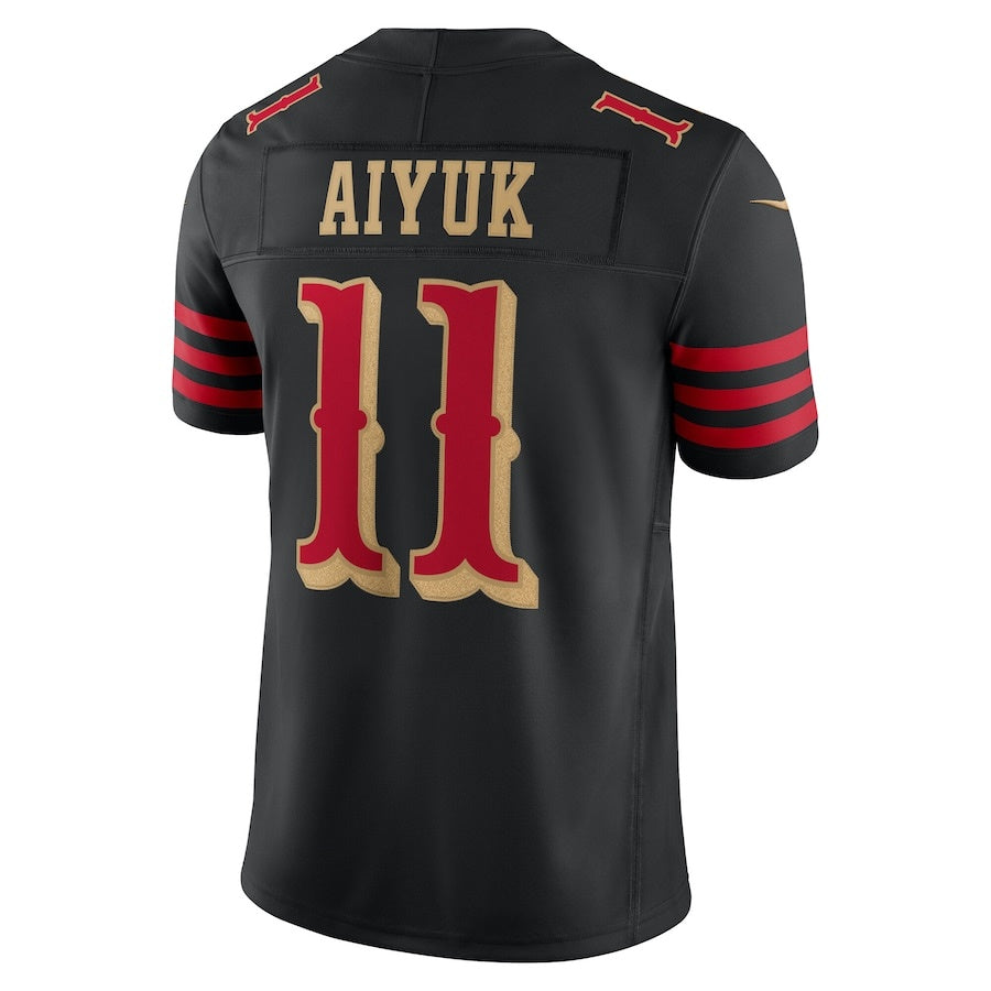 tocy SF.49ers #11 Brandon Aiyuk 2025 Rivalries Collection Limited Stitched Jerseys