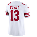 tocy SF.49ers #13 Brock Purdy Playre White Vapor F.U.S.E. Limited Stitched Jersey