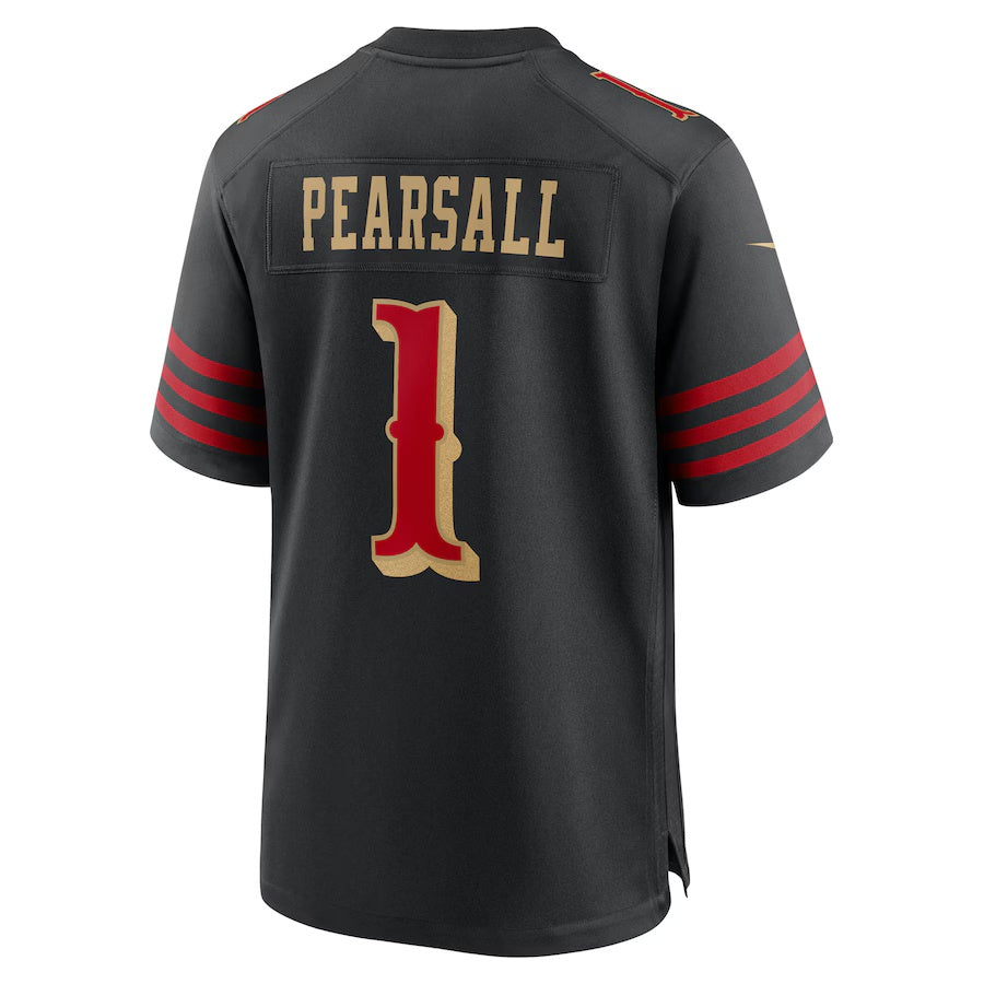 tocy SF.49ers #1 Ricky Pearsall 2025 Rivalries Collection Game Stitched Jerseys