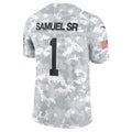 tocy SF.49ers #1 Ricky Pearsall Player Arctic Camo Salute to Service Limited Stitched Jerseys