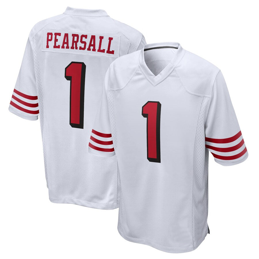 tocy SF.49ers #1 Ricky Pearsall Player White Game Stitched Jerseys