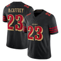 tocy SF.49ers #23 Christian McCaffrey Player Rivalries Collection Vapor Limited Black  Stitched Jerseys