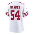 tocy SF.49ers #54 Fred Warner White Player Game Stitched Jerseys