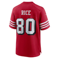tocy SF.49ers #80 Jerry Rice Scarlet Retired Player Alternate Game Stitched Jerseys