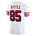 tocy SF.49ers #85 George Kittle White Alternate Vapor F.U.S.E. Stitched Limited Jerseys