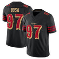 tocy SF.49ers #97 Nick Bosa Player Rivalries Collection Vapor Limited Black Stitched Jersey