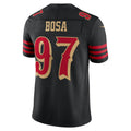 tocy SF.49ers #97 Nick Bosa Player Rivalries Collection Vapor Limited Black Stitched Jerseys