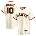 tocy SF.Giants #10 Casey Schmitt Player Cream Home Game Stitched Jerseys