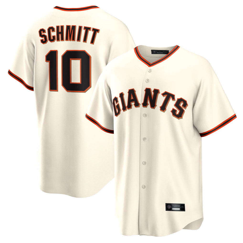 tocy SF.Giants #10 Casey Schmitt Player Cream Home Game Stitched Jerseys