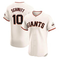 tocy SF.Giants #10 Casey Schmitt Player Cream Home Limited Elite Stitched Jerseys