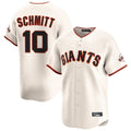 tocy SF.Giants #10 Casey Schmitt Player Cream Home Limited Stitched Jerseys