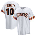tocy SF.Giants #10 Casey Schmitt Player White Home Game Stitched Jerseys
