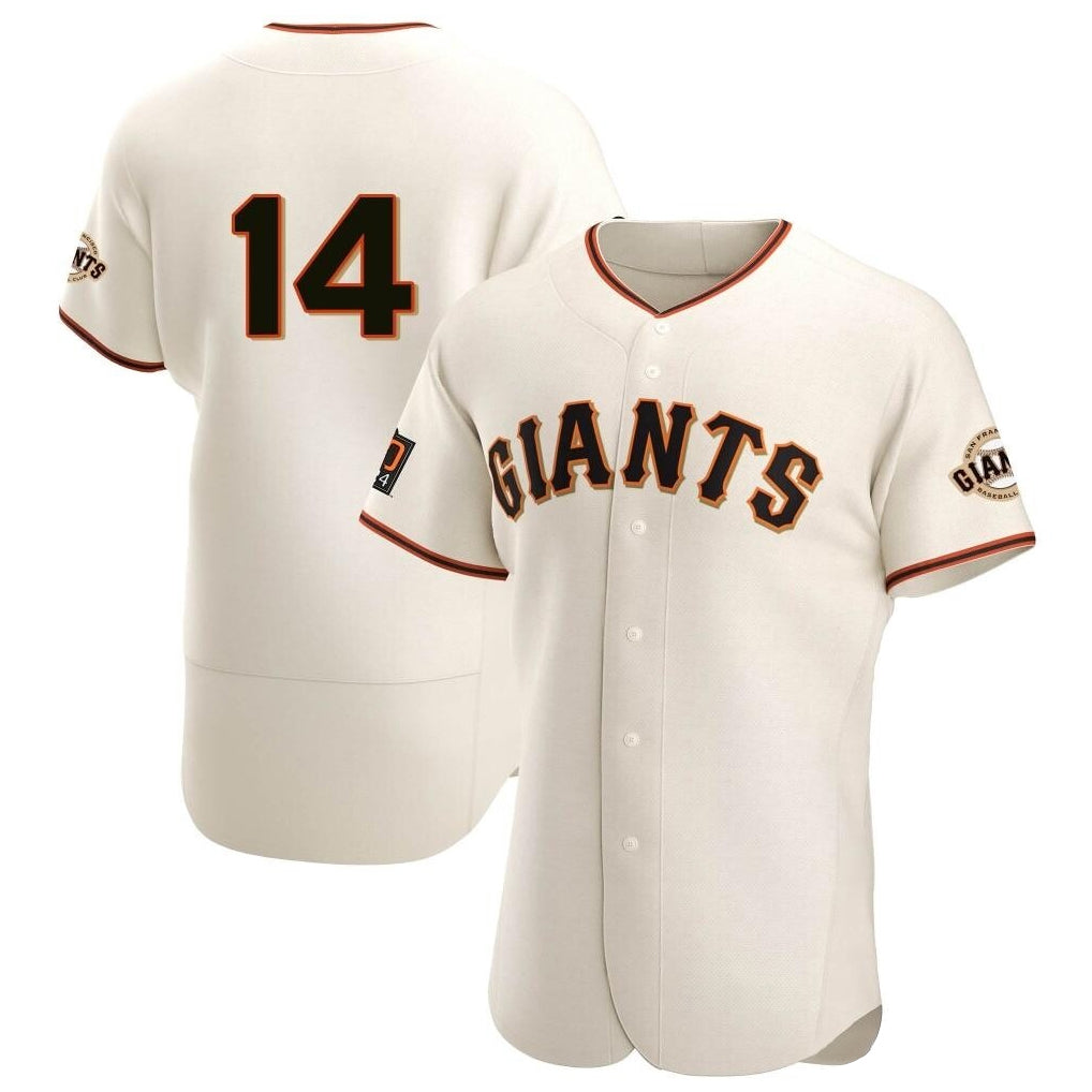 tocy SF.Giants #14 Patrick Bailey Player Cream Home Limited Elite Stitched Jerseys