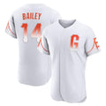tocy SF.Giants #14 Patrick Bailey Player White City Connect Home Limited Elite Stitched Jerseys