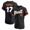 tocy SF.Giants #17 Heliot Ramos Player Black 2025 City Connect Home Limited Elite Stitched Jerseys
