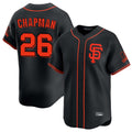 tocy SF.Giants #26 Matt Chapman Player Black 2026 Home Limited Stitched Jerseys